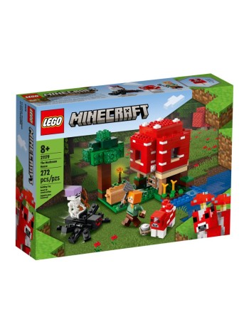 Конструктор LEGO Minecraft 21179 Грибной дом