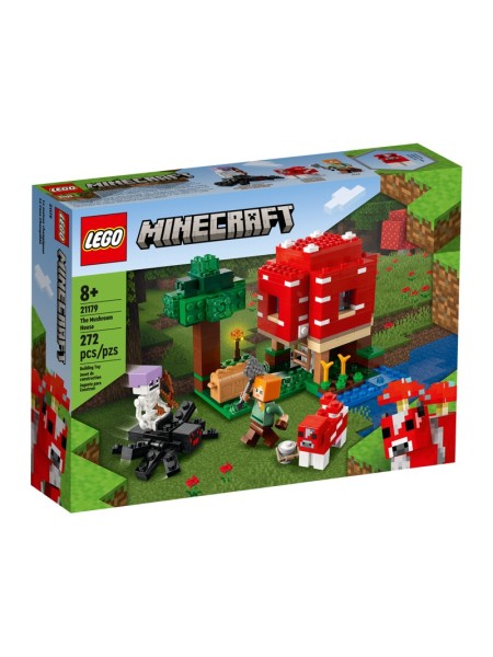 Конструктор LEGO Minecraft 21179 Грибной дом