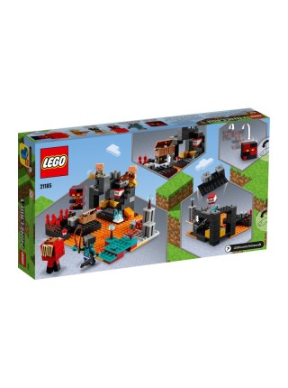 Конструктор LEGO Minecraft 21185 Бастион Нижнего мира