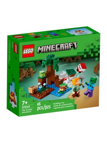 Конструктор LEGO Minecraft 21240 Болотное приключение