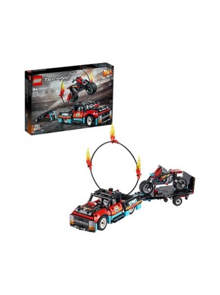 Конструктор LEGO Technic 42106 Шоу трюков на грузовиках и мотоциклах