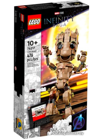 Конструктор LEGO Marvel 76217 Я есть Грут