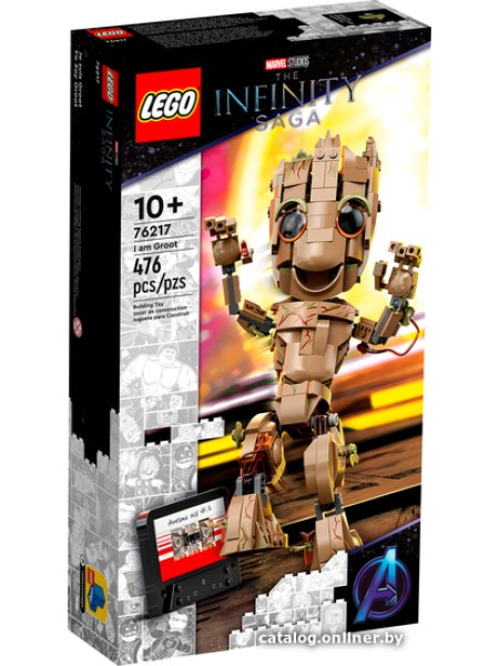 Конструктор LEGO Marvel 76217 Я есть Грут