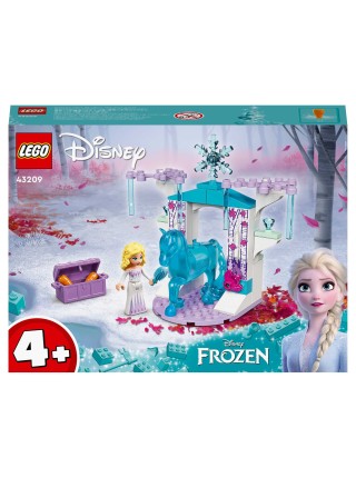 Конструктор LEGO Disney Princess 43209 Ледяная конюшня Эльзы и Нокка