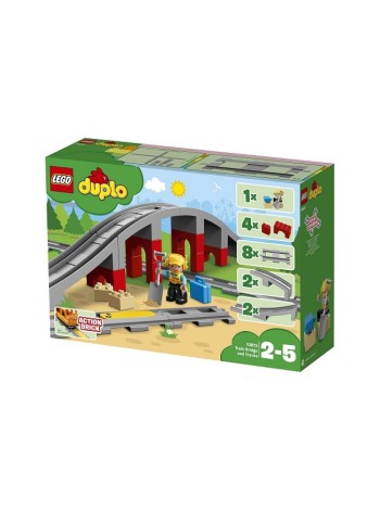 Конструктор LEGO Duplo 10872 Железнодорожный мост