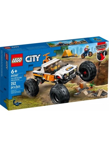 Конструктор LEGO City 60387 Приключения на внедорожнике