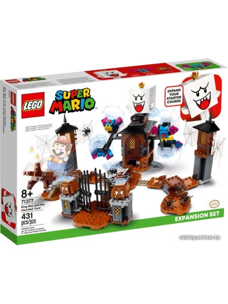 Конструктор LEGO Super Mario 71377 Король Бу и двор с призраками. Доп. набор