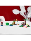 Конструктор LEGO Super Mario 71381 Кусалкин на цепи — встреча в джунглях. Дополнительный набор