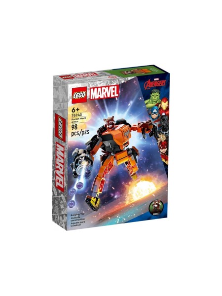Конструктор LEGO Super Heroes 76243 Реактивный Енот: робот