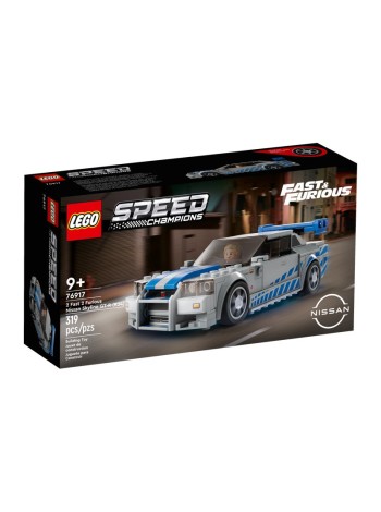 Конструктор LEGO Speed Champions 76917 Двойной Форсаж: Nissan Skyline GT-R (R34)