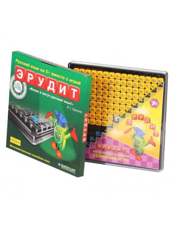 Эрудит (в коробочке) Настольная игра БИПЛАНТ
