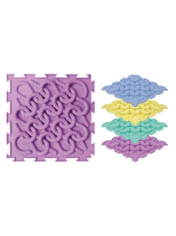 ПЕТЛИ пастельные цвета Ортопедический массажный коврик ОРТО 