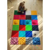 ЗВЕЗДНЫЙ 24 пазла Ортопедический массажный коврик ОРТО