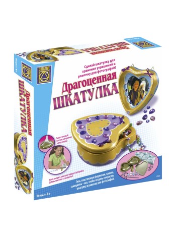«Драгоценная шкатулка» Набор для творчества CREATIVE